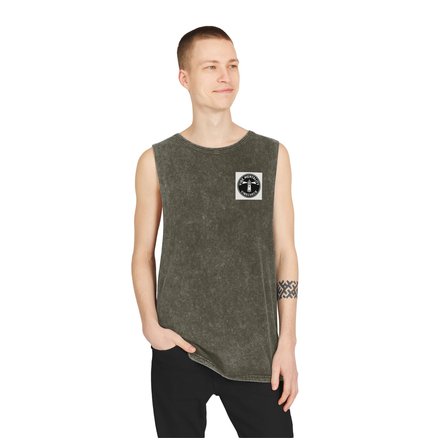 VIBECHECK Tank by VIBE MENTALITY "Chase Vibes Not Boys"