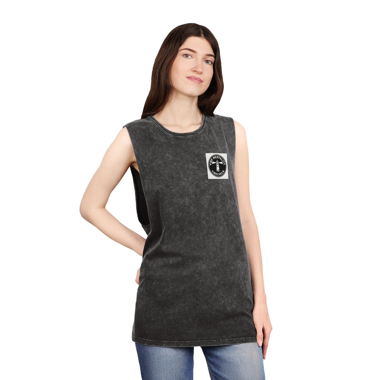 VIBECHECK Tank by VIBE MENTALITY "Chase Vibes Not Boys"