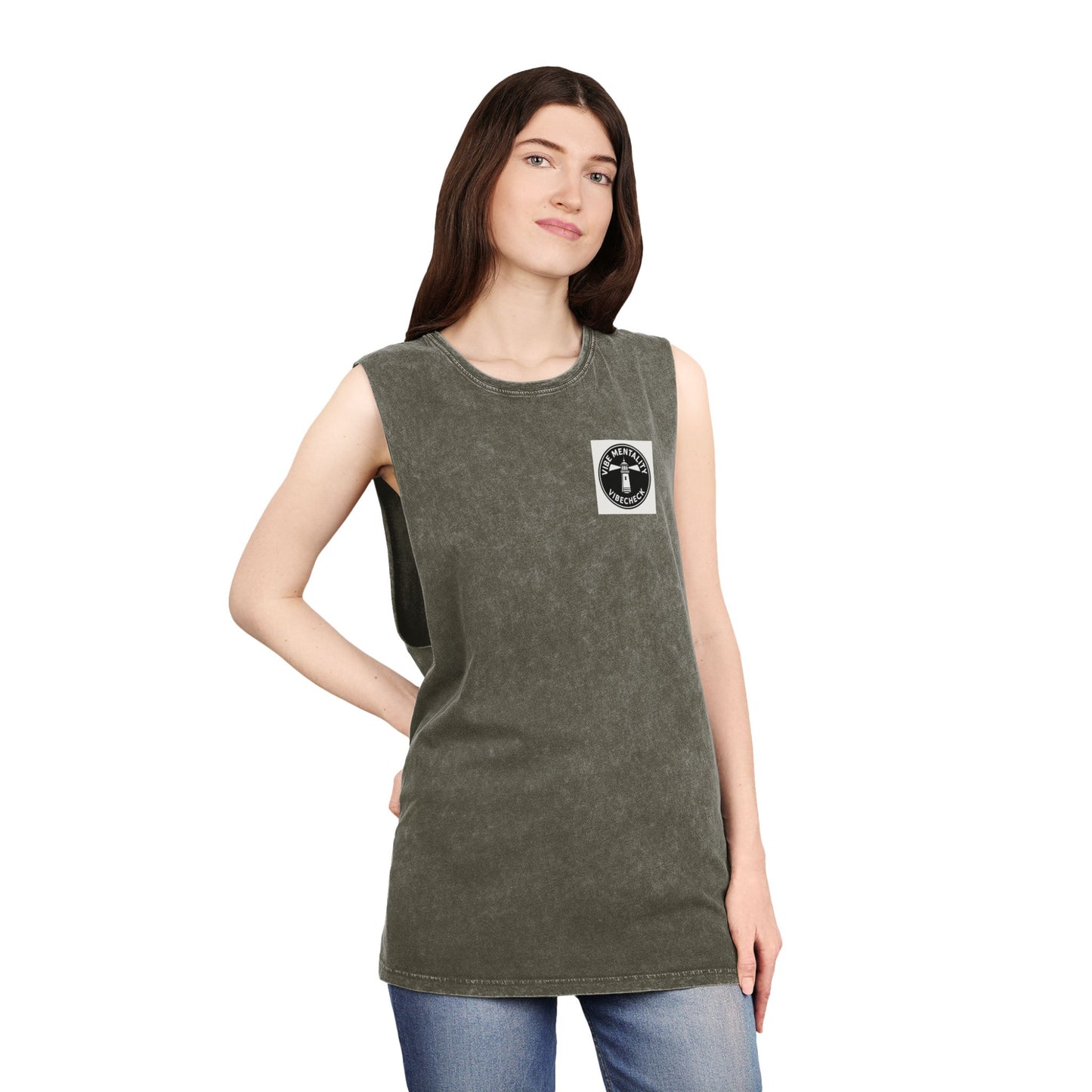 VIBECHECK Tank by VIBE MENTALITY "Chase Vibes Not Boys"
