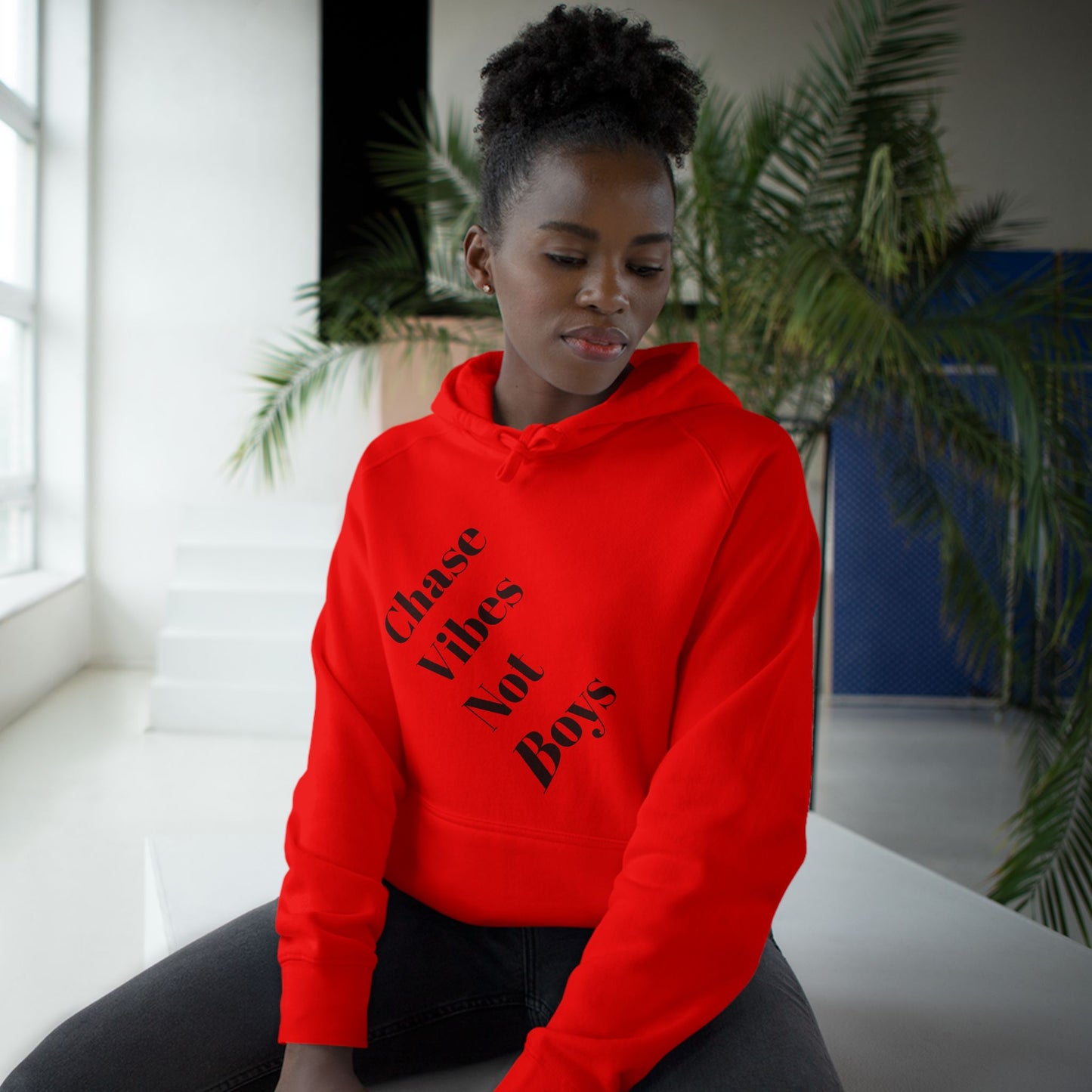 VIBECHECK Hoodie by VIBE MENTALITY "Chase Vibes Not Boys"