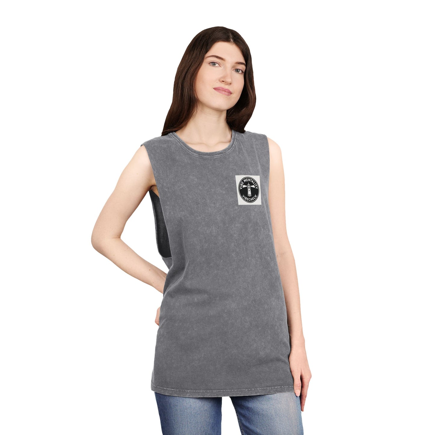 VIBECHECK Tank by VIBE MENTALITY "Chase Vibes Not Boys"