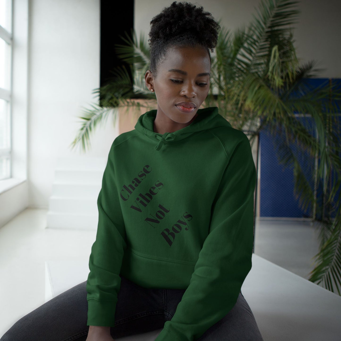 VIBECHECK Hoodie by VIBE MENTALITY "Chase Vibes Not Boys"