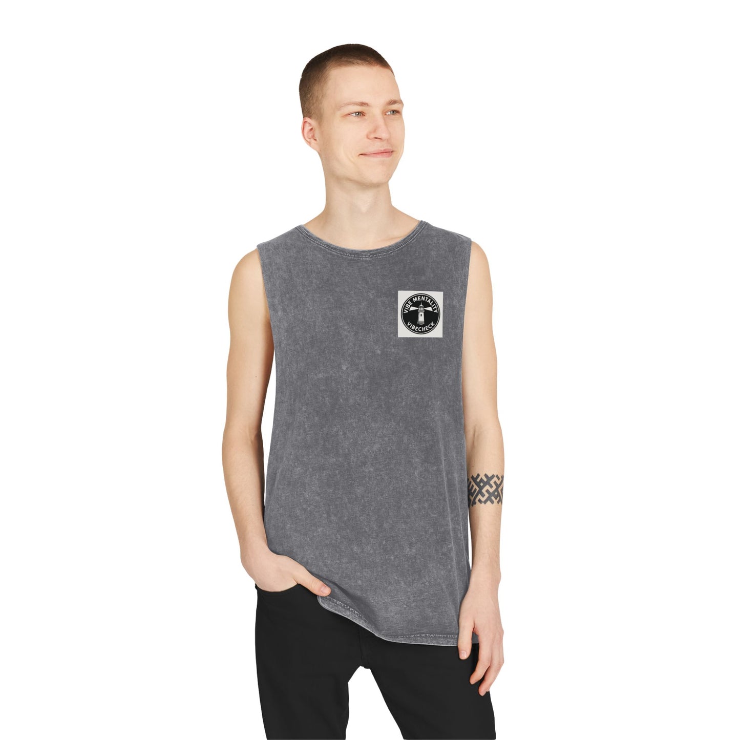 VIBECHECK Tank by VIBE MENTALITY "Chase Vibes Not Boys"