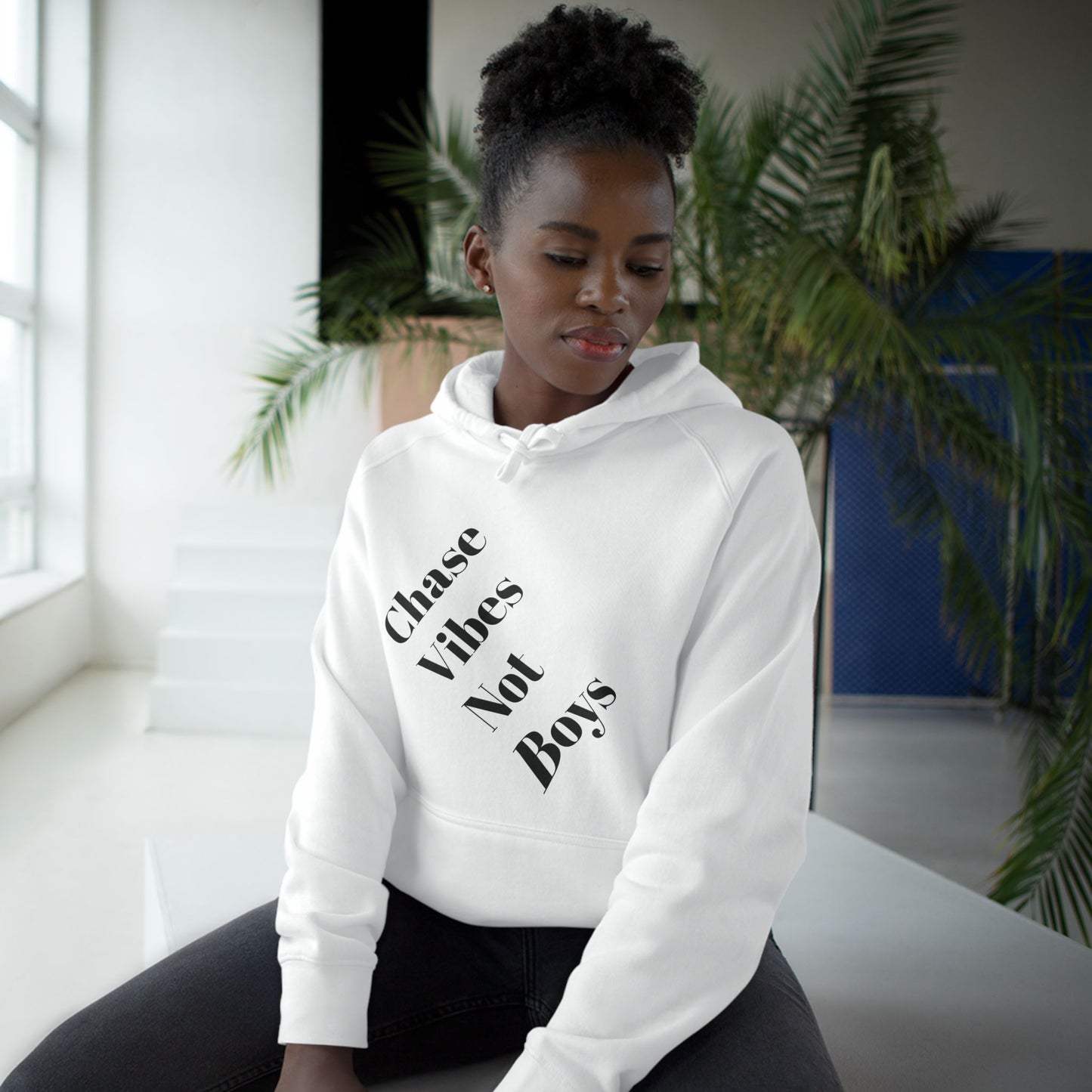 VIBECHECK Hoodie by VIBE MENTALITY "Chase Vibes Not Boys"