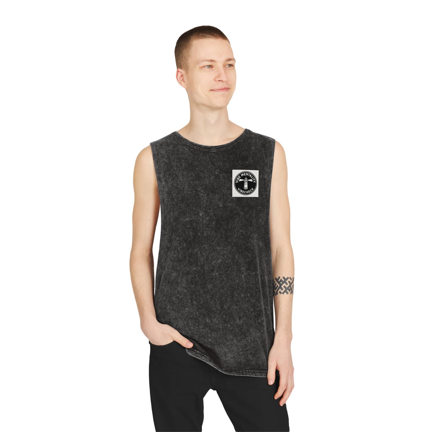 VIBECHECK Tank by VIBE MENTALITY "Chase Vibes Not Boys"